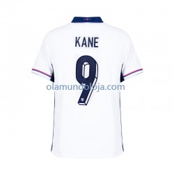 Camisola Inglaterra Harry Kane 9 Homem Equipamento Primeiro Euro 2024 Manga Curta